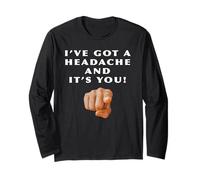 « I've Got a Headache and It's You » - Frustration Politique Manche Longue