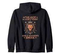 I've GOT A Lion's Heart and A Winner's Smirk Sweat à Capuche
