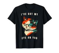 I've Got My Eye on You Side Eye Meme Cat T-Shirt