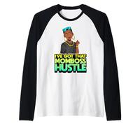 I've Got That Mom Boss Hustle Black Mother Melanin Woman Manche Raglan