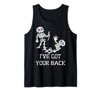 I've Got Your Back Cute Squelette Halloween Trick Or Treat Débardeur