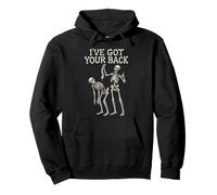 I've Got Your Back Squelette drôle Anatomie Halloween Sweat à Capuche