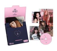 IVE - IVE - THE 4th EP [IVE SECRET] (Digipack Ver. / Random) Out Box + Photo Book + Photocard + CD-R + Mini Folded Poster + 2 Pin Badges + 4 Extra Photocards