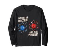 I've Lost an Electron Funny Physics CHIMISTRY Pun Manche Longue