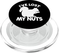 I've Lost My Nuts Squirrel Funny Homme Vasectomy Cadeau PopSockets PopGrip pour MagSafe