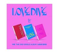 IVE LOVE DIVE 2nd Single Album Random Version Contents+Tracking Sealed