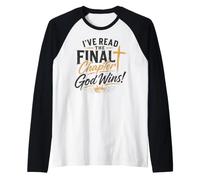 I've Read The Final Chapter God Wins! Inspirational Faith Manche Raglan