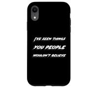 I've Seen Things You People Wouldn't Believe | 80's Movie Coque pour iPhone XR