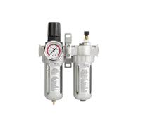 IVEKYKIBC SFC400 1/2 SFC300 SFC200 1/4 Compresseur d'air Filtre Régulateur Séparateur Huile-Eau Purgeur de Vapeur Vanne de Régulation de Pression Accessoires Pneumatiques(5 pcs,SFC-300)