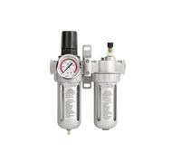 IVEKYKIBC SFC400 1/2 SFC300 SFC200 1/4 Compresseur d'air Filtre Régulateur Séparateur Huile-Eau Purgeur de Vapeur Vanne de Régulation de Pression Accessoires Pneumatiques(5 Sets,SFC-200)