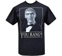 IVELLDAY CCU Mens T-Shirt You Rang Lurch Addams Family Goth Horror MonsterBlack Black L