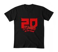 IVELLDAY Fabio El Diablo Quartararo T Shirt Race Racer 20 Fabio quartararo Demon Devil Black XXL