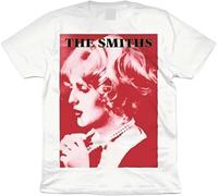 IVELLDAY The Smiths - Sheila Take A Bow - UK 12 Red - Organic T Shirt Black L