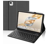 IVEOPPE Clavier pour Honor Pad X9a 11.5 Pouces 2025, Coque Keyboard Honor Pad X9a 11.5 Pouces 2025, Housse Amovible, Rechargeable Étui Clavier AZERTY, Noir