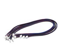 Iverntech 6 pièces 500 mm Câble de moteur pas à pas pour imprimante 3D Moteur pas à pas Nema 17, XH2.54, 4 pôles à 6 pôles