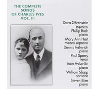 Ives : Les mélodies, vol. 3