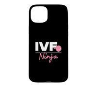 IVF Ninja in Vitro Fertilisation IVF Squad Infirmière de fertilité Coque pour iPhone 15 Plus