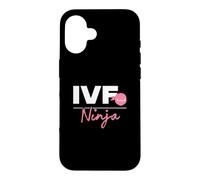 IVF Ninja in Vitro Fertilisation IVF Squad Infirmière de fertilité Coque pour iPhone 16