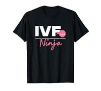 IVF Ninja in Vitro Fertilisation IVF Squad Infirmière de fertilité T-Shirt