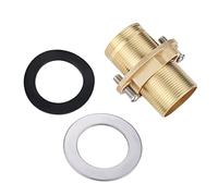 iVIGA M32 Kit Tube Fileté et Ecrou pour Robinet de Cuisine Lavabo, Fixation Robinet Filetage de Tuyau en Laiton