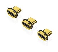 IVIVTOR Adaptateur USB C Magnétique - Transmission à Grande Vitesse 40 Gbps - Lot De 3 Connecteurs Magnétiques Type C pour Ordinateur Portable Tablette Téléphone