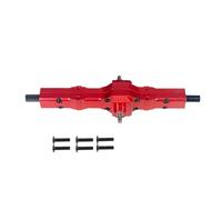 IVLAZLRG 1/16 Henglong Compatible Remote Control Car Six Drive Army Kakas Cartoon avec Ensemble de ponts métalliques améliorés(Red)