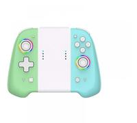 IVLAZLRG Contrôleur Joypad sans Fil pour Switch OLED Lite avec des joysticks de Jeu de Jeu de Saut Automatique pour Les Jeux de Plate-Forme(Green)
