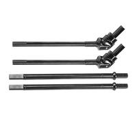 IVLAZLRG Équipement de surmultiplié d'essai de Talon de rétrossage Universel en Acier pour 1/10 RC Crawler Rigs Compatible avec la Mise à Niveau UTB10(Front Rear Shafts)