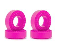 IVLAZLRG Insert en Mousse de Gel de silice 108 mm Compatible avec des pneus de 1,9 Pouce pour Les véhicules de Robot RC à l'échelle 1/10 trx6 cmx vs4-10(Purple 4pcs-Soft)