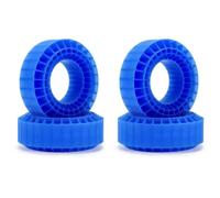 IVLAZLRG Insert en Mousse de Gel de silice 108 mm Compatible avec des pneus de 1,9 Pouce pour Les véhicules de Robot RC à l'échelle 1/10 trx6 cmx vs4-10(Blue 4pcs-Hard)