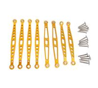 IVLAZLRG Pièces de Mise à Niveau métallique Accessoires de Modification de tir à tir Fixe pour Les Voitures RC à échelle 1/10 compatibles avec Les modèles ZP1001 ZP1002 ZP1003 ZP1004(Golden)