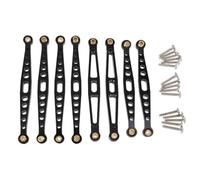IVLAZLRG Pièces de Mise à Niveau métallique Accessoires de Modification de tir à tir Fixe pour Les Voitures RC à échelle 1/10 compatibles avec Les modèles ZP1001 ZP1002 ZP1003 ZP1004(Black)