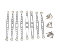 IVLAZLRG Pièces de Mise à Niveau métallique Accessoires de Modification de tir à tir Fixe pour Les Voitures RC à échelle 1/10 compatibles avec Les modèles ZP1001 ZP1002 ZP1003 ZP1004(Silver)