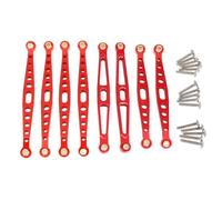 IVLAZLRG Pièces de Mise à Niveau métallique Accessoires de Modification de tir à tir Fixe pour Les Voitures RC à échelle 1/10 compatibles avec Les modèles ZP1001 ZP1002 ZP1003 ZP1004(Red)