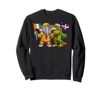 ivoiriennes République Dominicaine Côte D'Ivoire Racines Sweatshirt