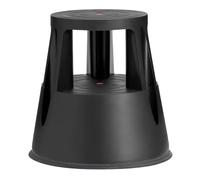 IVOL Marchepied stable - Pied d'éléphant - Plastique - 41 cm de hauteur - 150 kg de charge maximale (Noir)