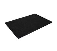 IVOL Paillasson en coco - 80 x 120 cm - 24 mm - Tapis de porte pour l'intérieur et l'extérieur (noir)