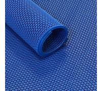 IVOL Tapis raster ultra grip, vendu au mètre (bleu, 120 cm)