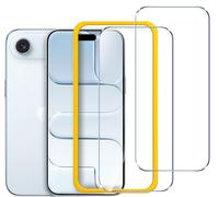 ivoler 2 Pièces Verre Trempé pour iPhone Air, avec Kit Installation Offert, Film de Protection d’écran [Anti Rayures]