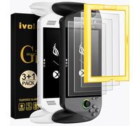 ivoler 3 pièces Verre Trempé Mat pour ROG Xbox Ally/ROG Xbox Ally X Handheld 2025, avec Kit Installation Offert,Film de Protection d’écran en Verre Trempé - Anti Rayures,9H Glass,sans Bulles