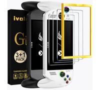 ivoler 3 pièces Verre Trempé pour ROG Xbox Ally/ROG Xbox Ally X Handheld 2025, avec Kit Installation Offert, Film de Protection d’écran en Verre Trempé - Anti Rayures, Dureté 9H Glass,sans Bulles