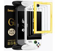 ivoler 3 pièces Verre Trempé pour ROG Xbox Ally/ROG Xbox Ally X Handheld 2025, avec Kit Installation Offert, Film de Protection d’écran en Verre Trempé - Anti Rayures, Dureté 9H Glass,sans Bulles