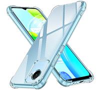 ivoler Coque pour Realme C30 / Realme Narzo 50i Prime, Ultra Transparent Étui de Protection en Silicone Antichoc avec Coins Renforcés, Clair Mince Souple TPU Bumper Housse