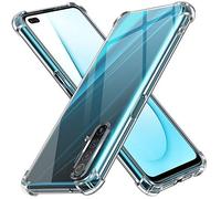 ivoler Coque pour Realme X3 SuperZoom/Realme X50 5G, Ultra Transparent Étui de Protection en Silicone Antichoc avec Coins Renforcés, Clair Mince Souple TPU Bumper Housse
