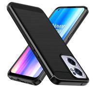 ivoler Coque Silicone pour Oneplus Nord CE 2 5G, [Protection Antichoc Militaire] Étui de Protection, Mince Souple TPU Anti-Rayures Dos Bumper Housse, Noir