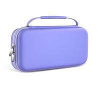 ivoler Etui pour Nintendo Switch 2 Model (2025), Housse Sacoche de Transport à Coque Rigide Anti Choc Pochette avec Espace, 12 Cartouche de Jeux - Violet