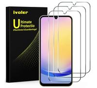 ivoler Lot de 3 Protection écran en Verre Trempé pour Samsung Galaxy A25 5G / Xiaomi Redmi Note 8 Pro/Redmi 9T / Poco M3, Ultra Résistant Dureté 9H Glass, Anti Rayures, HD Transparent, sans Bulles