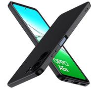ivoler Noir Mat Coque pour Oppo A5x avec Protection Caméra, Ultra Mince Étui de Protection en Silicone Antichoc, Souple TPU Anti-Rayures Bumper Housse