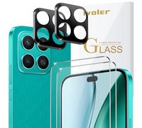 ivoler Pack de 2 Film de Protection d’écran en Verre Trempé pour Honor X8C, avec 2 Pièces Caméra Arrière Protecteur, Dureté 9H Glass, Anti Rayures, sans Bulles