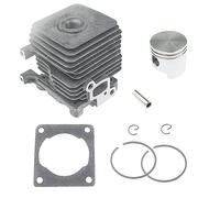 IVOOJA Kit de piston cylindre 34 mm 4140 020 1202 pour débroussailleuse Stihl FS38 FS45 FS46 FS55 Souffleur BG45 BG46 BG55 BG65 BG85 BR45C BT45 FC55 HL45 HS45 MM55 SH. 55 SH8 5